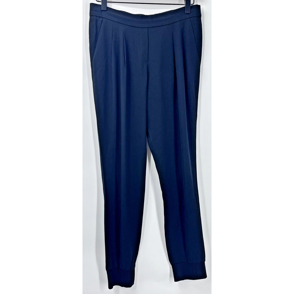 Aritzia Babaton Black Pleated Trouser Joggers Black Terado Dress Pants Size 0